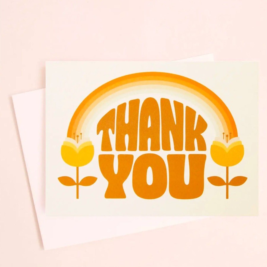 Paper Lockwood Thank You Cards | Thank You Tulips Greeting Card