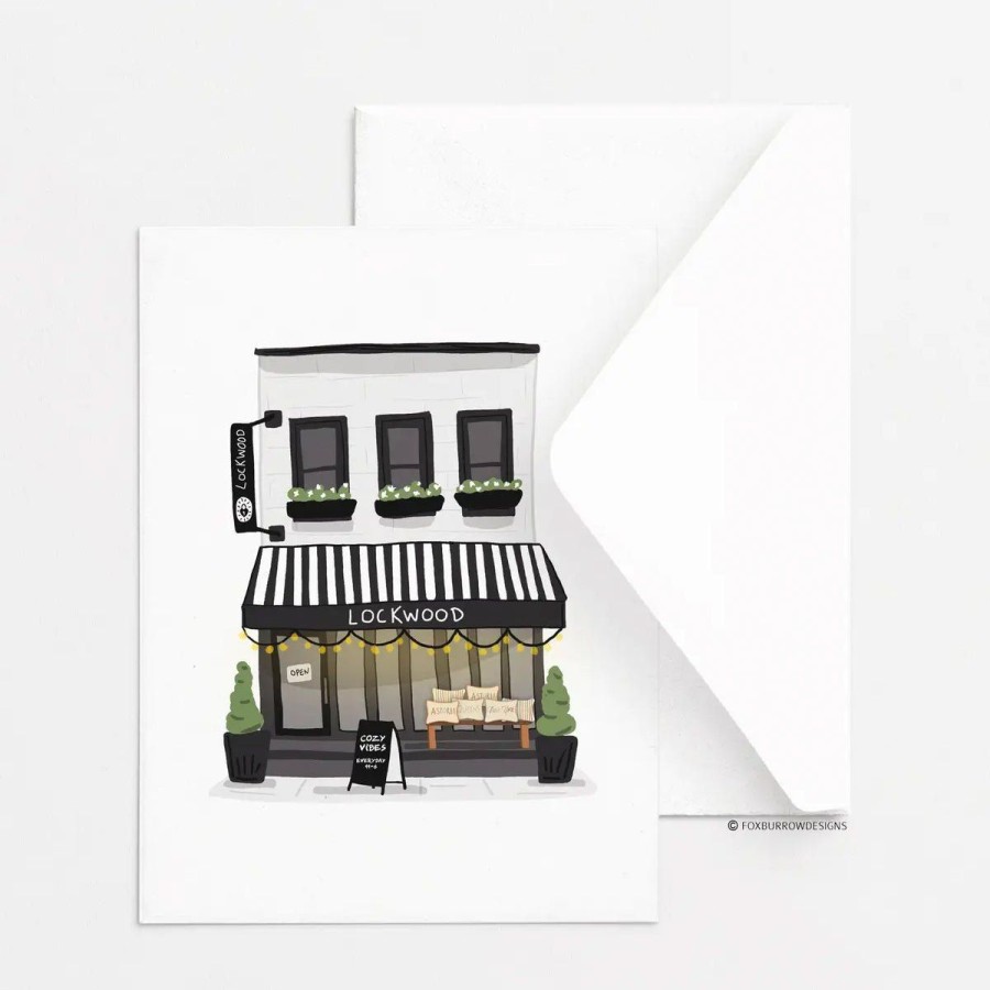 Paper Lockwood Boxed Cards & Postcards | Astoria Shop Fronts Note Cards-Box/18