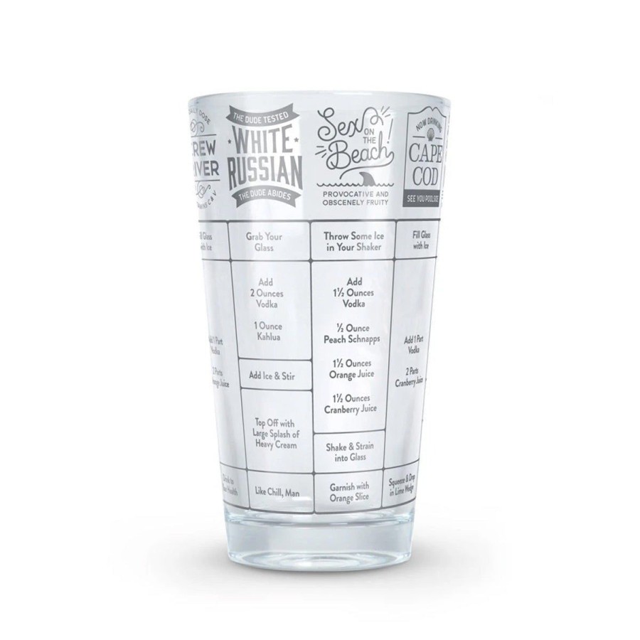 Home Lockwood Drinkware & Glassware | Drink Recipe Pint Glass-Vodka