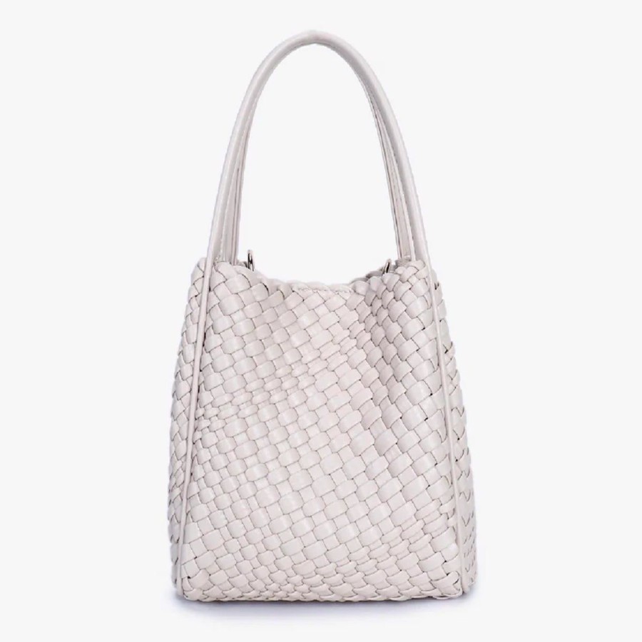 Unisex Lockwood | Hollace Woven Mini Tote-Cream