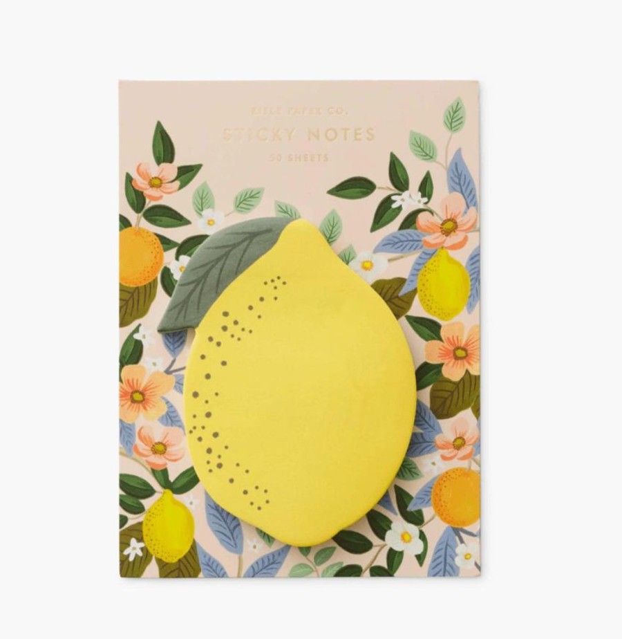 Paper Lockwood Stationery | Lemon Sticky Notes