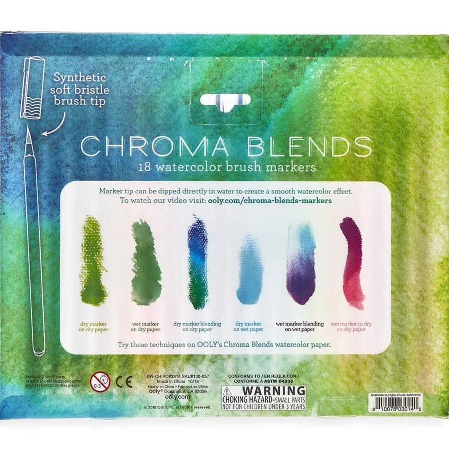 Home Lockwood Arts & Crafts | Chroma Blends Watercolor Brush Markers