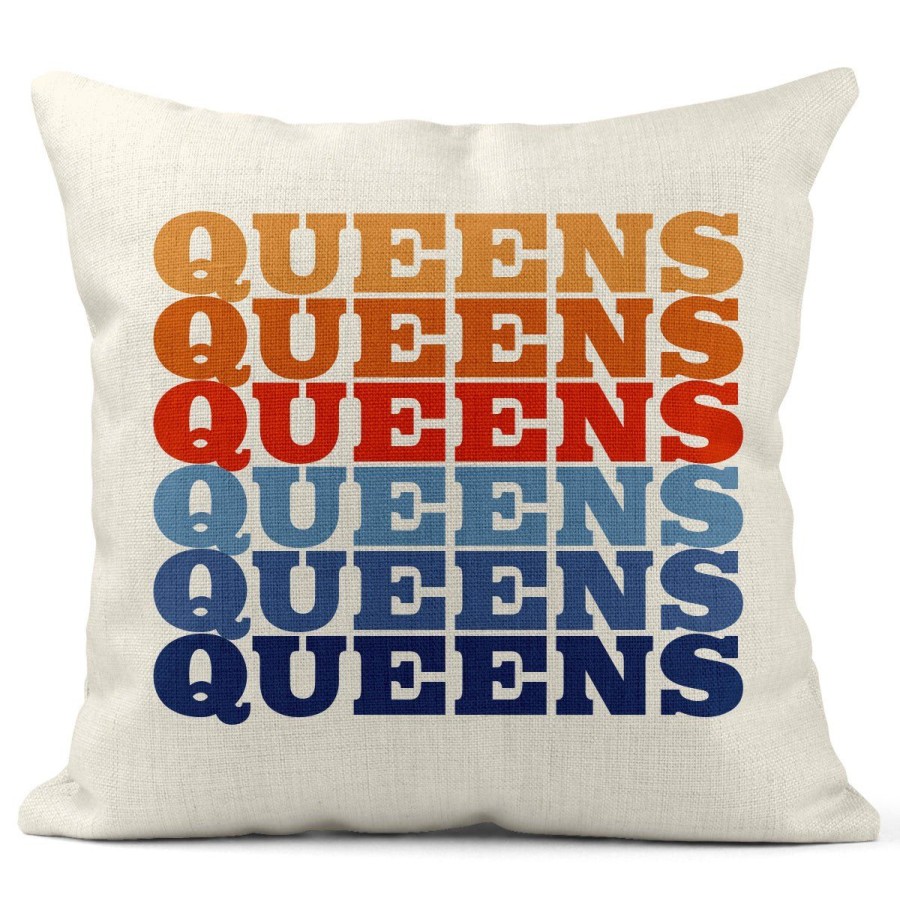 Home Lockwood Pillows & Throws | Queens Supergraphic Square Pillow