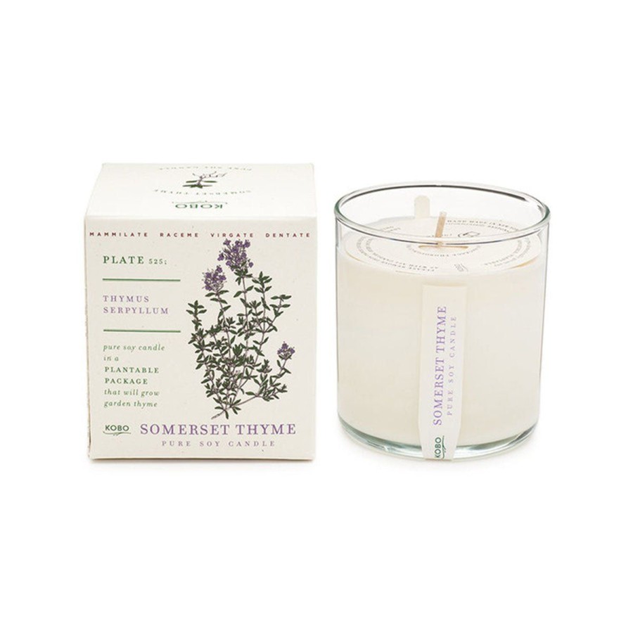 Home Lockwood Gardening | Somerset Thyme Soy Candle