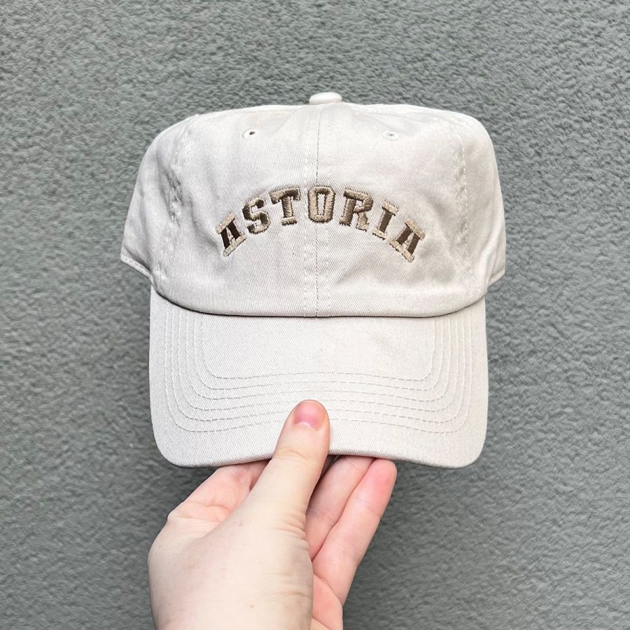 Accessories Lockwood | Astoria Arch Hat-Beige W/Beige Thread