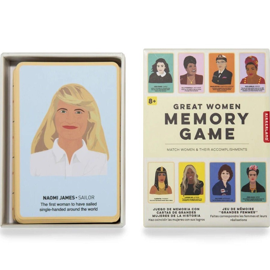 Home Lockwood Games & Tarot | Great Women Memory Game