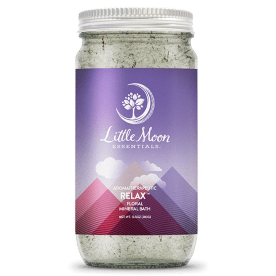 Beauty & Wellness Lockwood Lotions & Scrubs | Relax Mineral Bath Salt-4Oz Jar