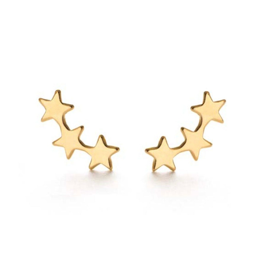 Accessories Lockwood | Gold Amano Studs-Cluster Stars