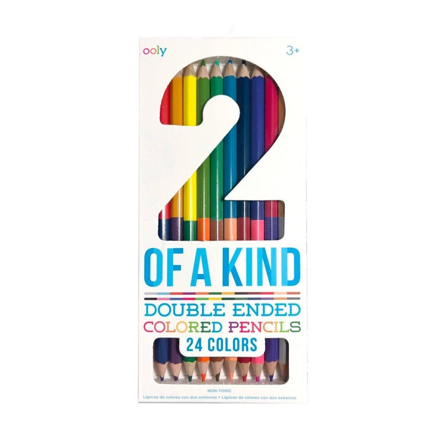 Kids Lockwood Arts & Crafts | 2 Of A Kind Double Ended Colored Pencil