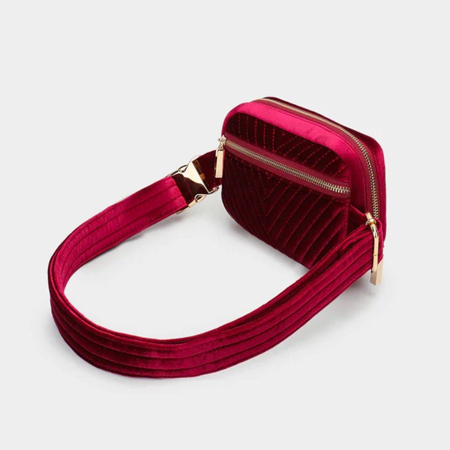 Accessories Lockwood | Aerin Belt Bag-Berry