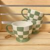 Home Lockwood Mugs | Checkered Teacup